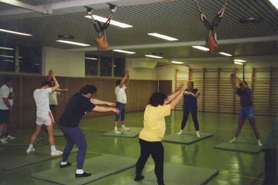 Foto - Gymnastik stehend